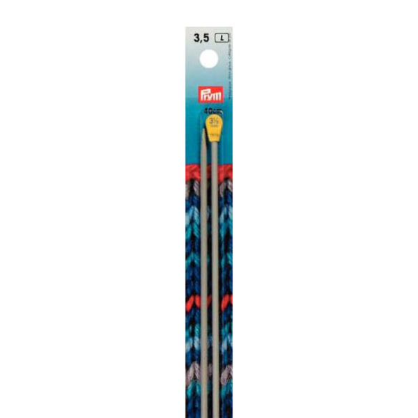 Aiguilles à tricoter aluminium 40cm