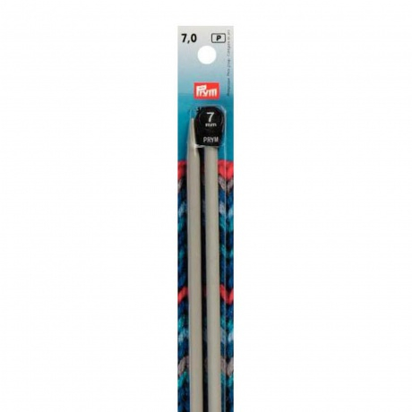 Aiguilles à tricoter aluminium 40cm