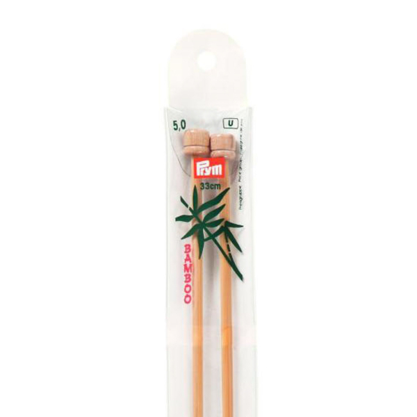 Aiguilles à tricoter bambou 33cm