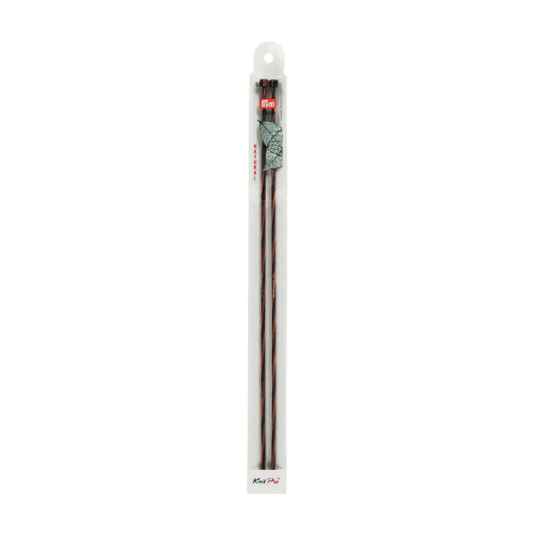 Aiguilles à tricoter bois natural 35cm