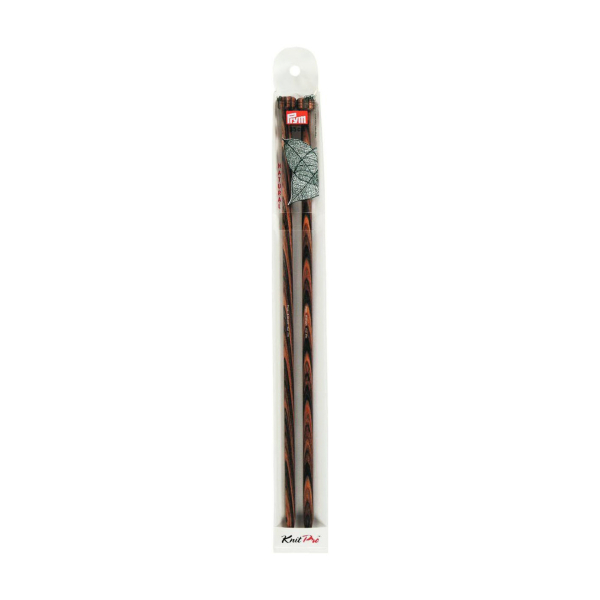 Aiguilles à tricoter bois natural 35cm