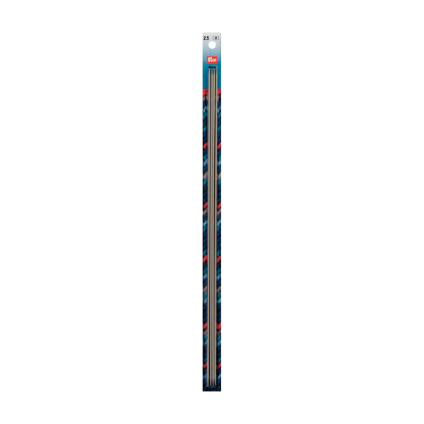 Aiguilles à tricoter double pointes aluminium 40cm
