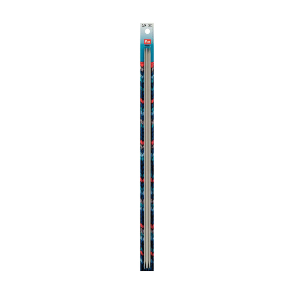 Aiguilles à tricoter double pointes aluminium 40cm