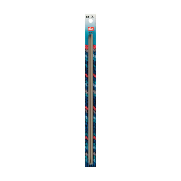 Aiguilles à tricoter double pointes aluminium 30cm