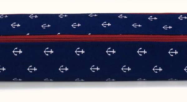 Trousse à aiguilles tricot maritime