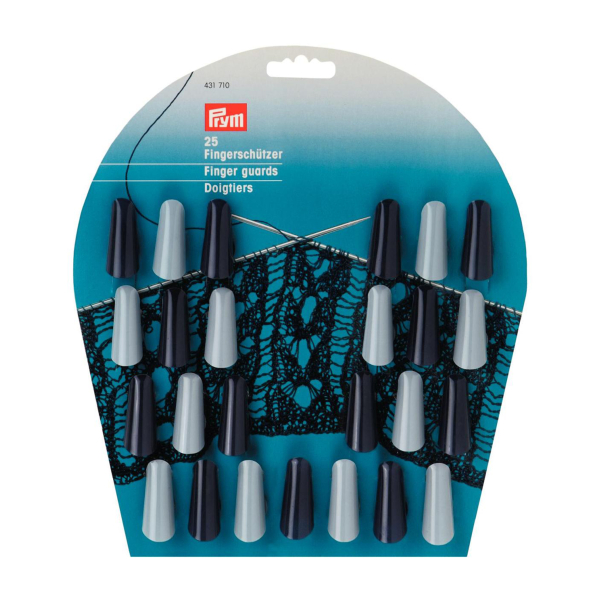 Doigtier plastique coloris assortis x25