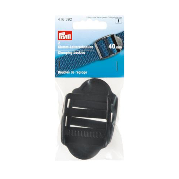 Boucle de reglage plastique noir