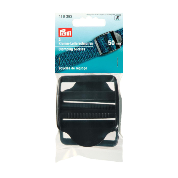 Boucle de reglage plastique noir