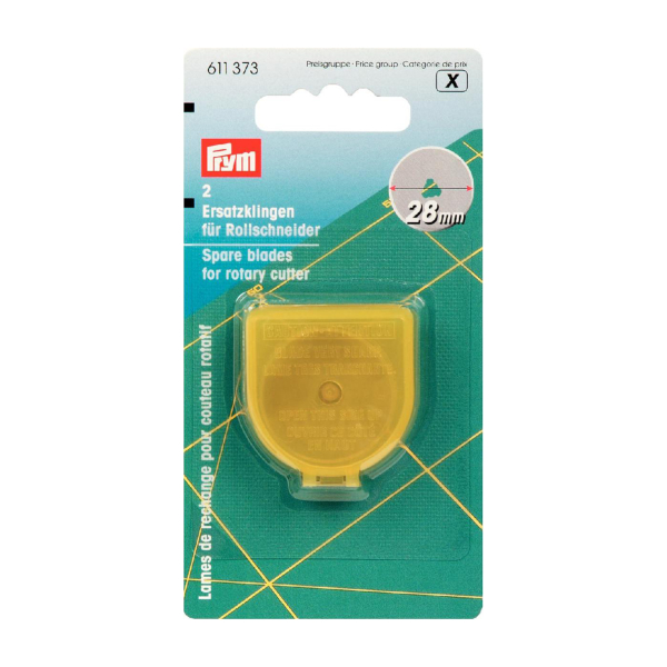 Lame rechange pour couteau rotatif 28mm x2