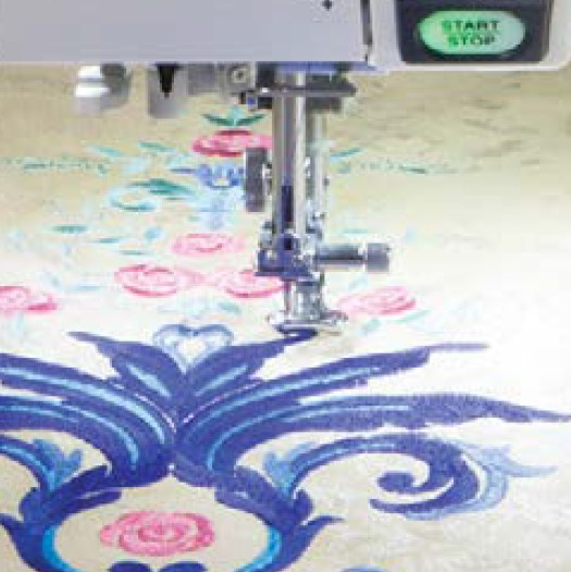 Cerceau De Broderie Magnétique 140x140 Mm Pour Janome MC 500E/550E, Elna Expressive - Avec 8 Aimants