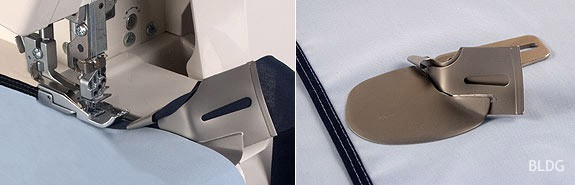 Pied à Biais Droit Pour Machine à Coudre - Double Pli, Angle Droit - Pour Ourlets, Rubans - Largeur 18mm