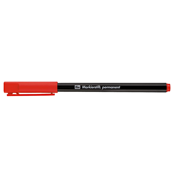 Crayon à Marquer Le Linge Prym - Rouge Indélébile, Pour Marquer Vêtements Avant Repassage, Lot De 1