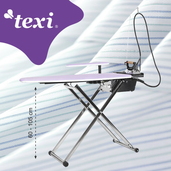 Table à repasser soufflante et aspirante